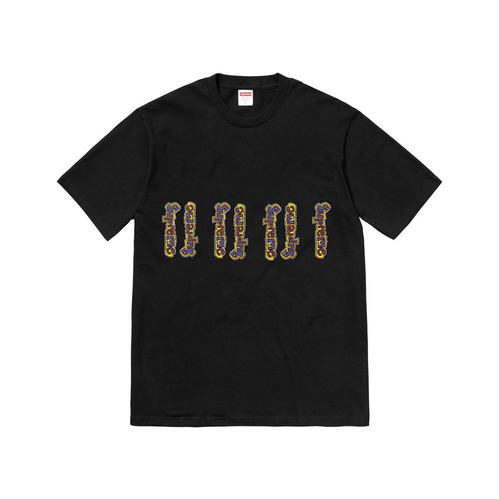 Supreme SS18 Gonz Logo Tee Black Logo T