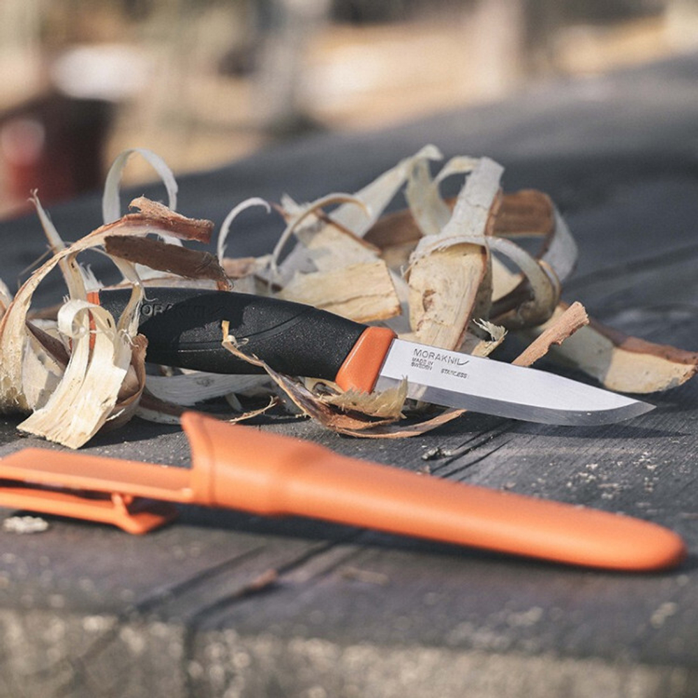 Нож Morakniv Companion Burnt Orange (S)