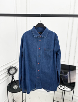 Джинсовая рубашка Kiton