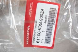 61100-K0G-900ZA. FENDER, FR. *R376P*. Honda C125