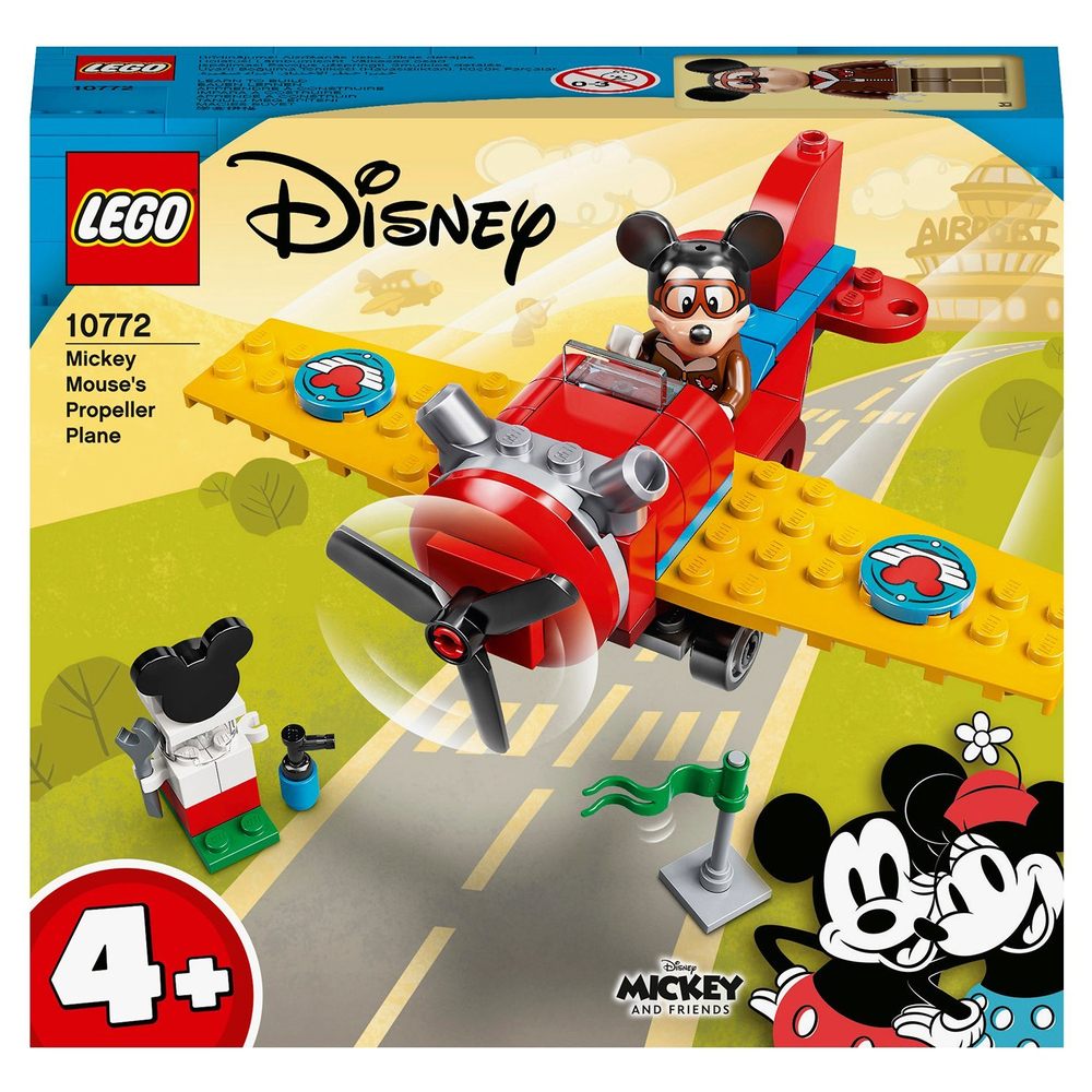 LEGO Disney Mickey and Friends: Винтовой самолёт Микки 10772 — Mickey Mouse's Propeller Plane — Лего Дисней Микки и друзья