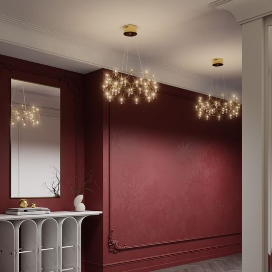 90401 LED / подвесной светильник / латунь