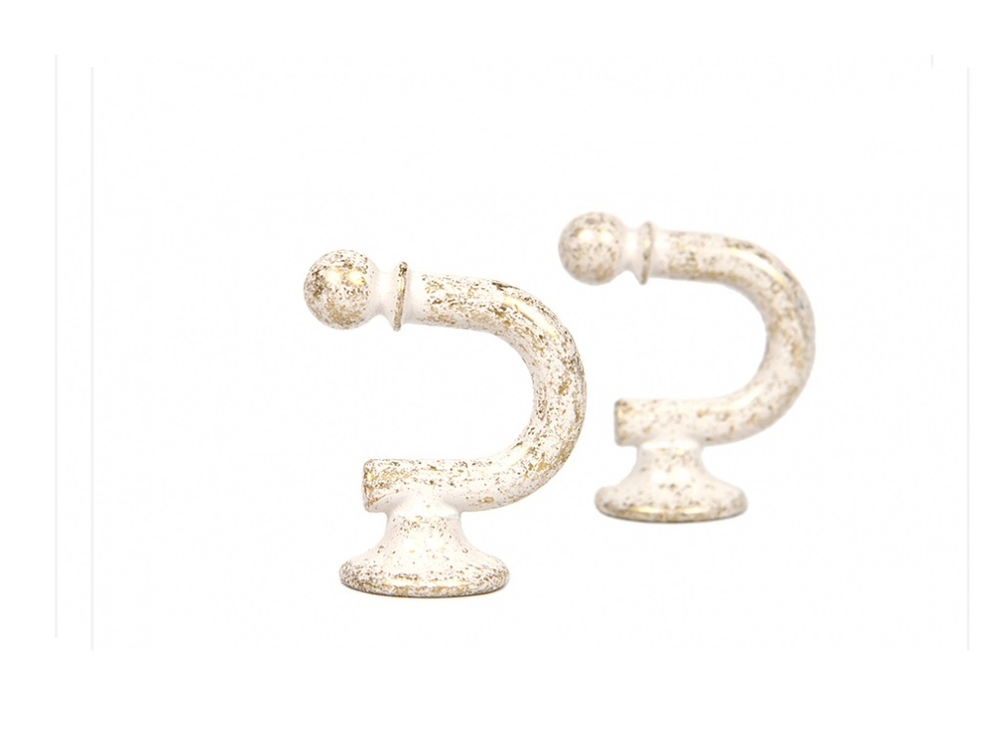 Держатель КРЮЧОК СЛОНОВАЯ КОСТЬ  2.шт