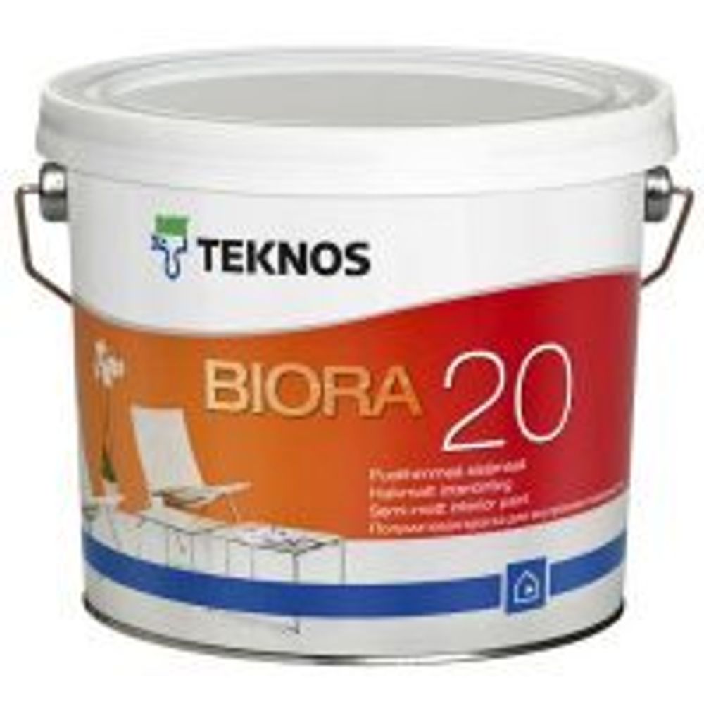 TEKNOS BIORA 20 / Интерьерная краска для стен и потолков