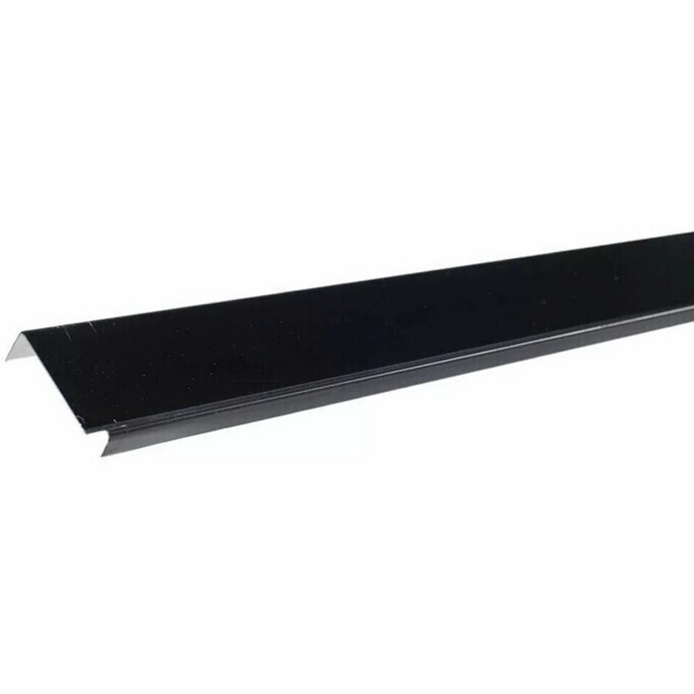 Планка примыкания Технониколь Shinglas RAL 9005 черная 20х45х15х10 мм
