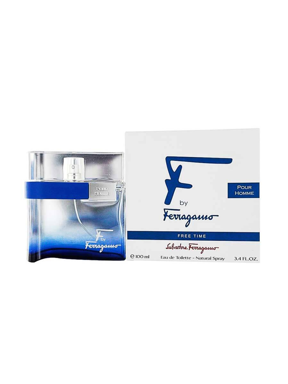 SALVATORE FERRAGAMO F by FERRAGAMO Free Time men 100ml edt