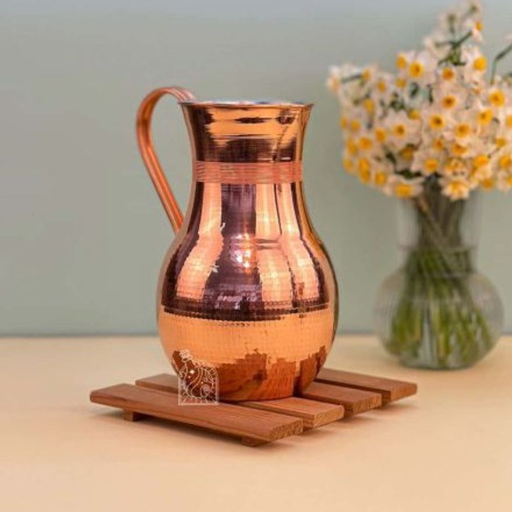 Медный кувшин ручной работы в персидском стиле Exirmes 30220284 Иран Медный кувшин ручной работы в персидском стиле Exirmes 30220284 Иран