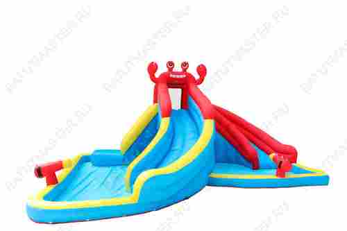 Батут детский для дома "В гостях у краба" 5*4*2,6 м