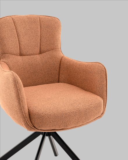 Стул обеденный Eima терракотовый