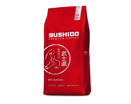 Кофе в зернах Bushido Red Katana, 1 кг (Бушидо)