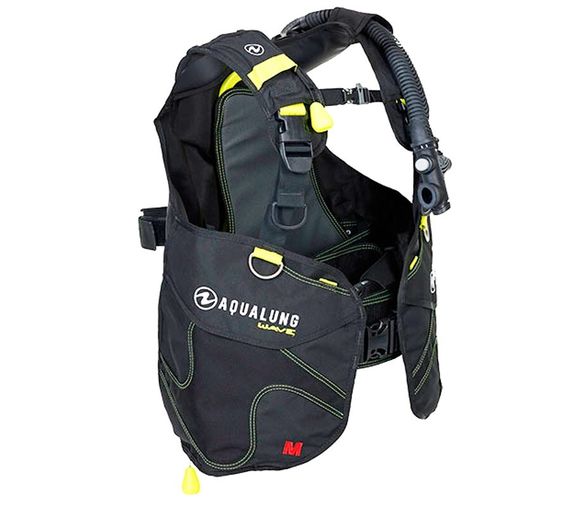 Жилет-компенсатор Aqua Lung Wave 2021 Black⁄Lime