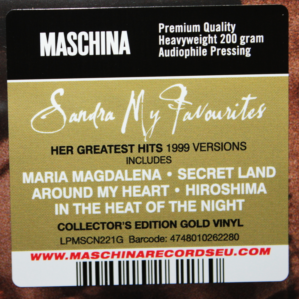 Sandra / My Favourites (Coloured Vinyl)(LP)