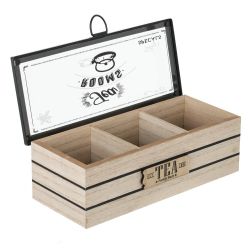 GAEM Шкатулка для чайных пакетиков, L24 W10,5 H7,5 см