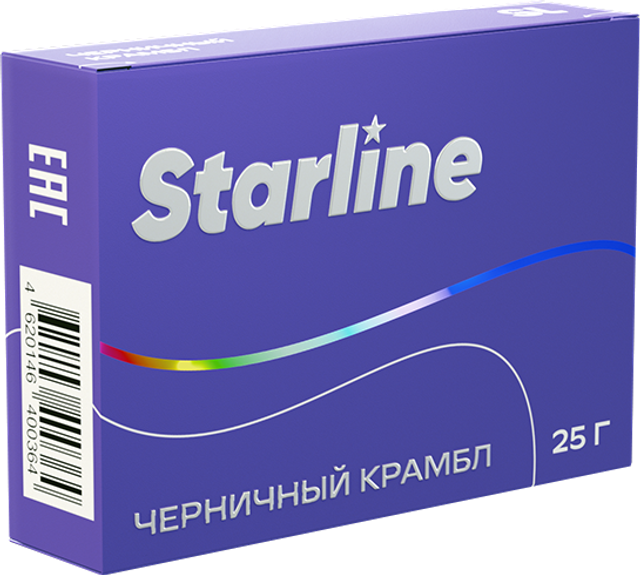 Табак Starline - Черничный Крамбл 25 г