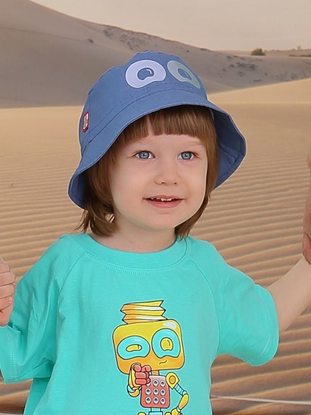 Панама детская солнцезащитная для девочек и мальчиков со светоотражающим эффектом CROOT