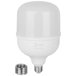 Лампа светодиодная POWER ЭРА RED LINE LED T140-80W-6500-E27/E40 R 80Вт колокол холодный белый свет E27/E40