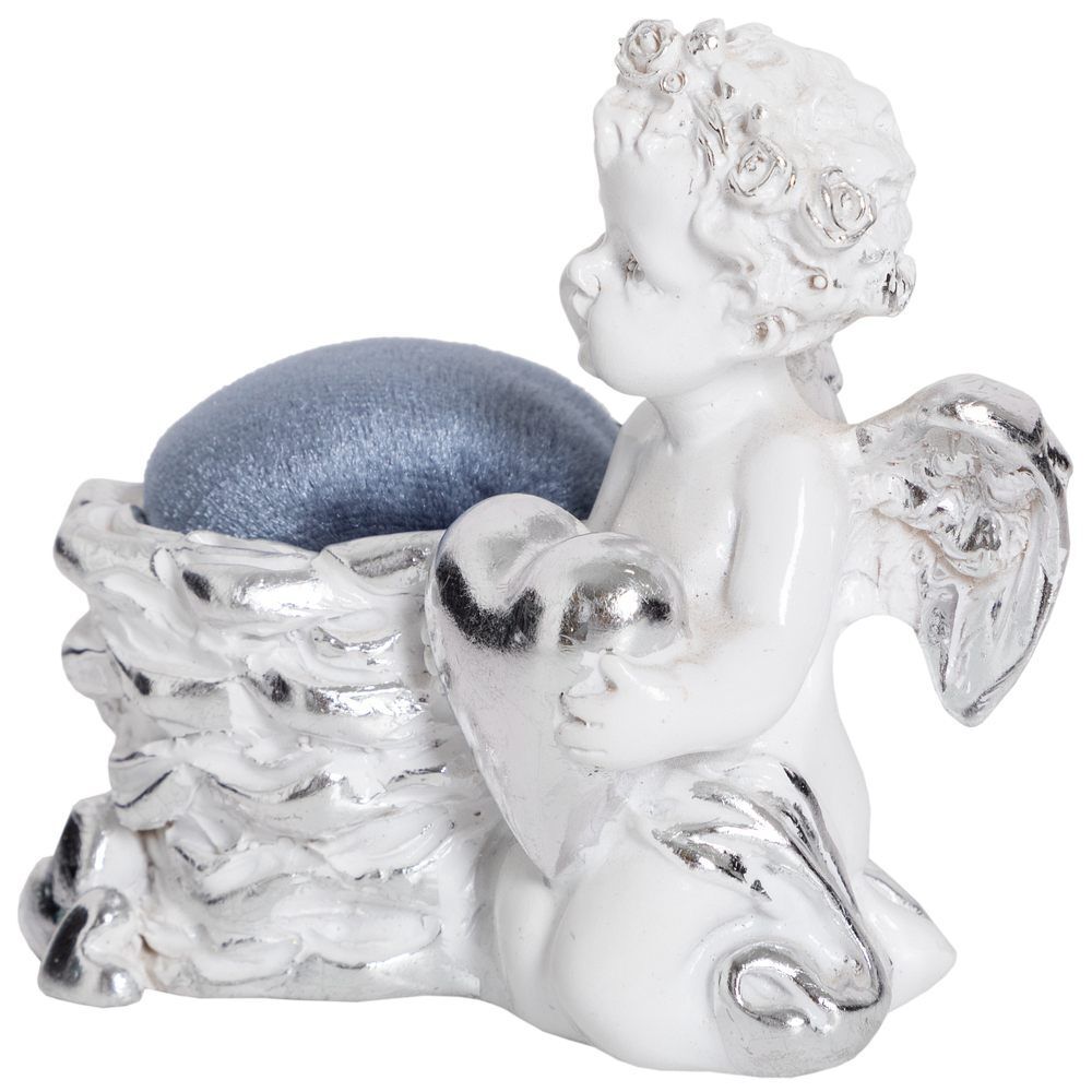 Игольница Ин Лав Белая Сильвер