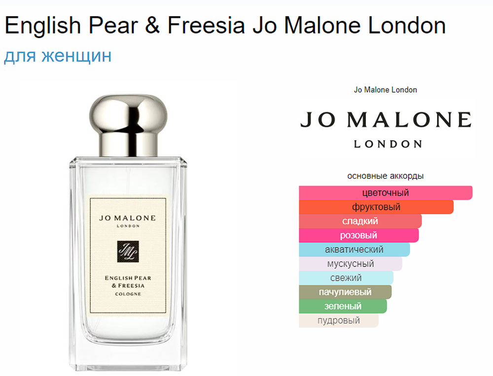 Jo Malone English Pear & Freesia