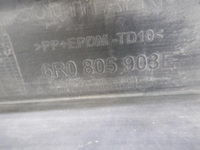Юбка переднего бампера VW Polo hatch (2009-2014) Cross