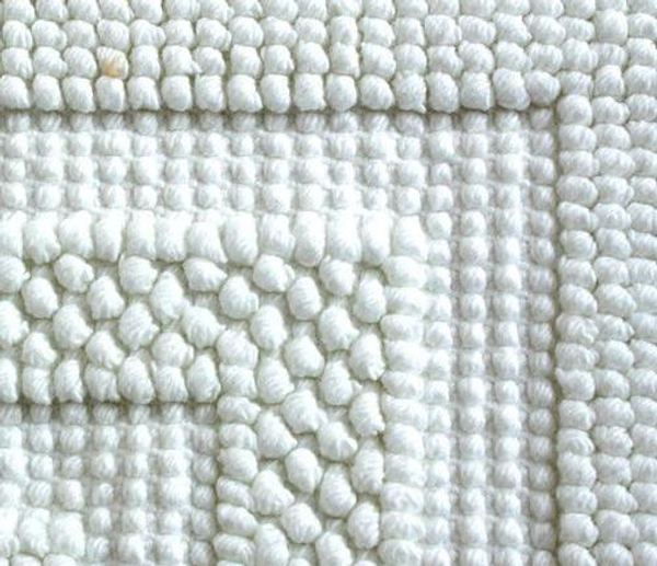 Коврик для ванной 65х90 Luxberry Универсальный белый