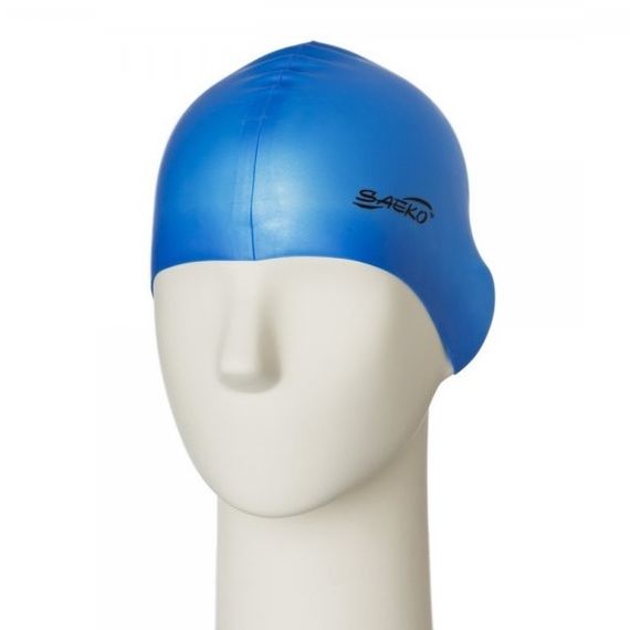 Шапочка для плавания Saeko CS ZIP (черная)