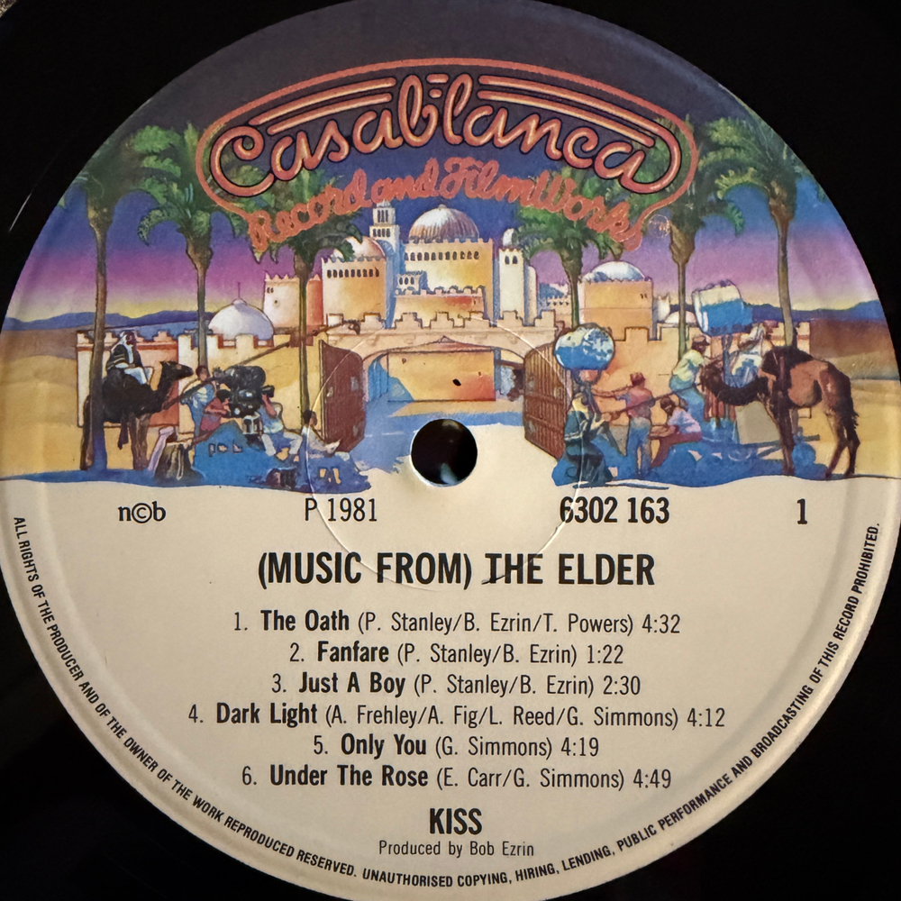 Виниловая пластинка Kiss ‎– (Music From) The Elder LP