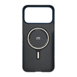 Арамидный чехол MagSafe PITAKA StarPeak PitaTap Edge Case для iPhone 17 Pro Max Ультратонкий текстурированный чехол из арамидного волокна с сенсорной накладкой для Контроллера камеры