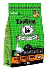 ZooRing сухой корм для собак мелких пород (утка,рис) 2 кг