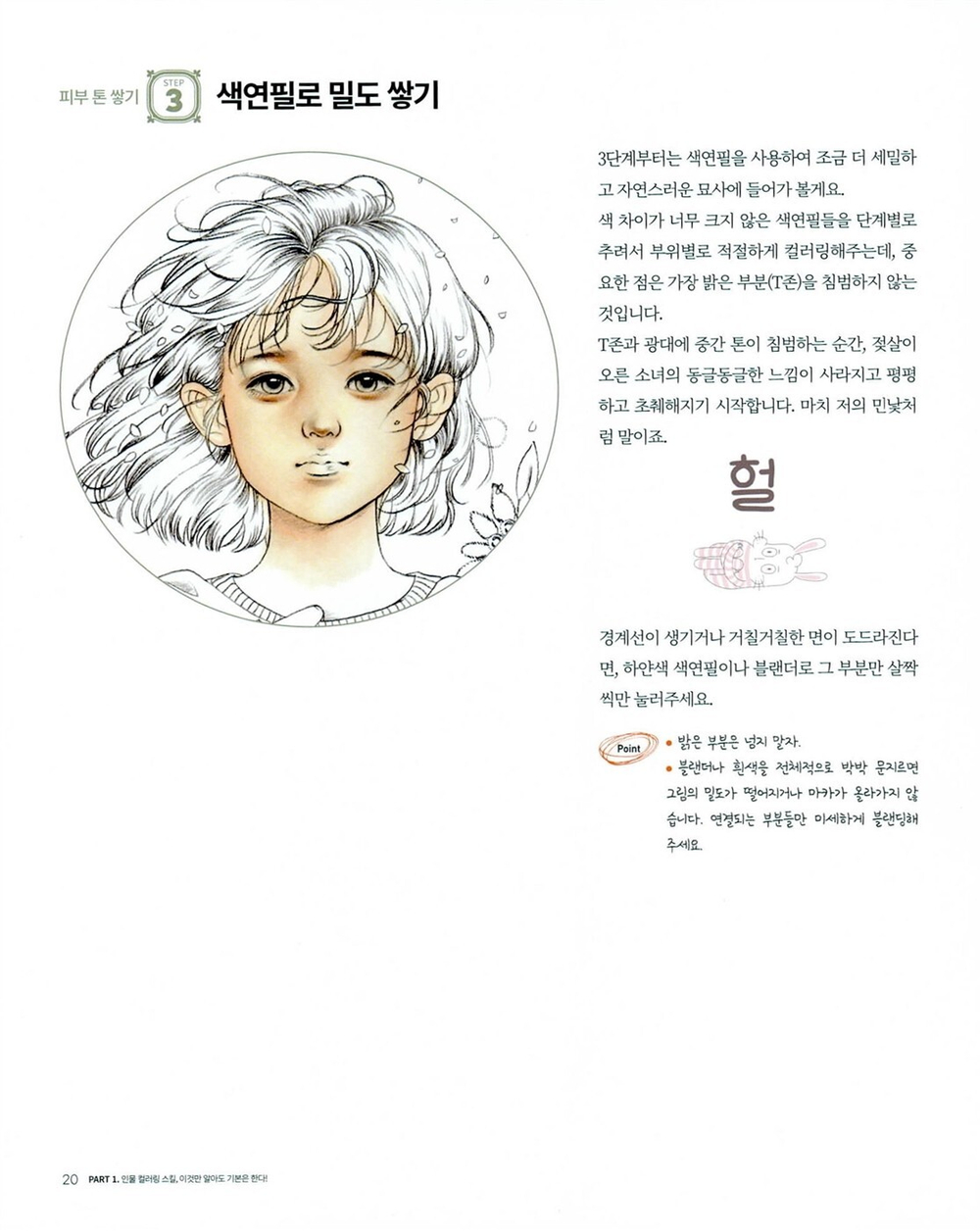 Portrait Guidebook. Coloring book