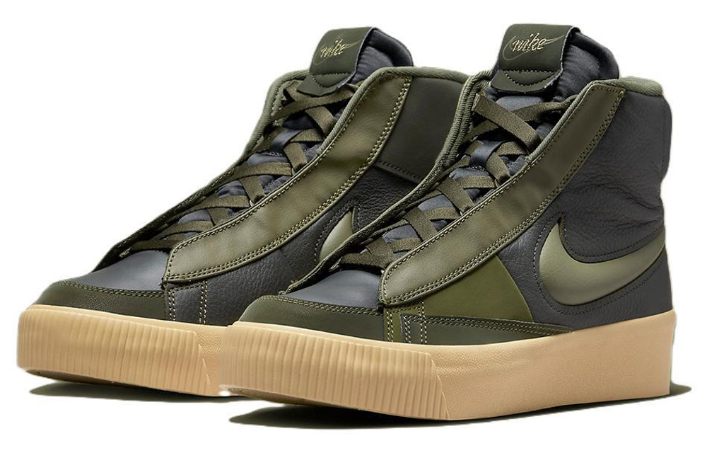 Кроссовки Nike Blazer Victor "Olive" (Женская размерная сетка)