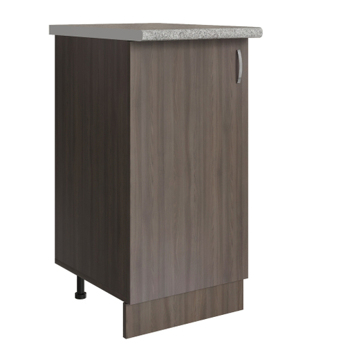 Стол разделочный 40 шимо/ясень темный, столешница гранит пёстрый