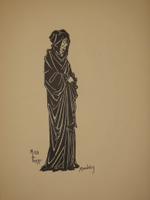 "Два издания Обри Бердслей. Жизнь и творчество и Обри Бердслей. Избранные рисунки". 1917г.