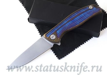 Нож Широгоров Флиппер 95 Горыныч Elmax Фиолет