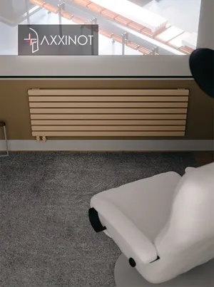 Axxinot Fortalla Z - горизонтальный трубчатый радиатор шириной 600 мм