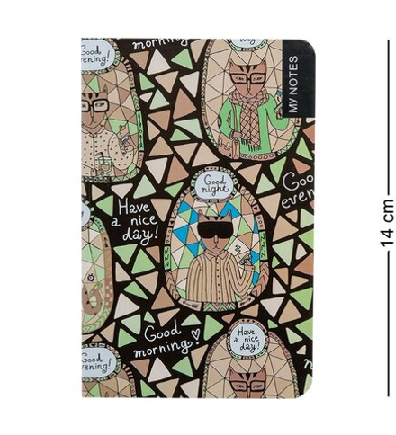 BM-22/4 Блокнот мал. «Богемные коты» (твердая обложка)