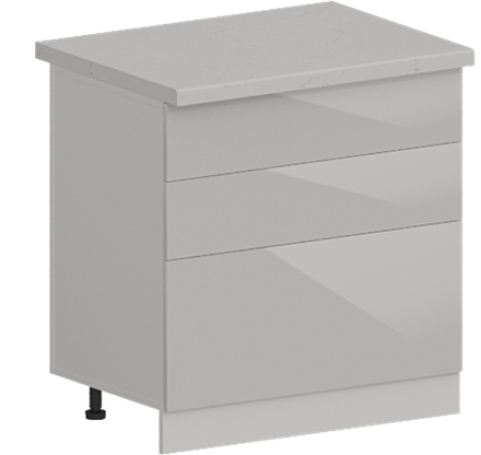 Кухня Модуль ШН3Я 800 Вотан / Элен глянцевый