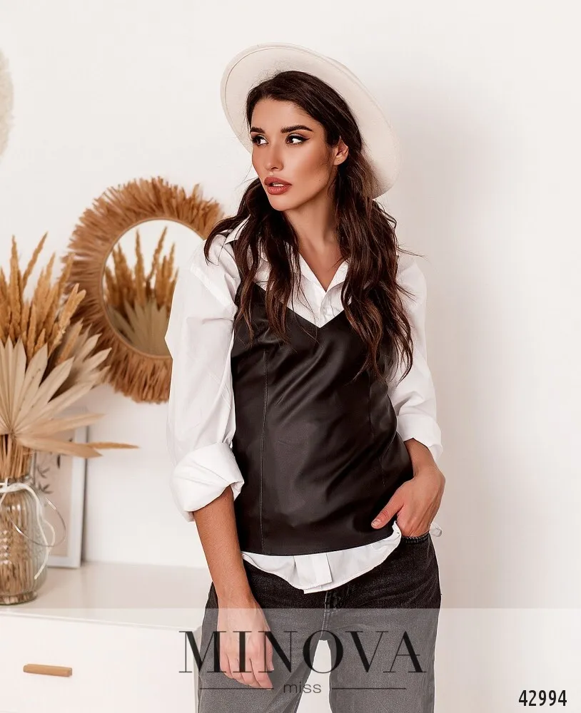 Майка 2164-черный Minova