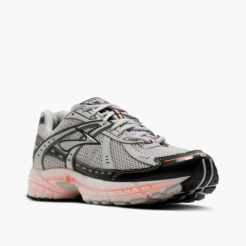 Кроссовки Brooks Adrenaline GTS 10 - Quiet Grey/Black/CoralRose