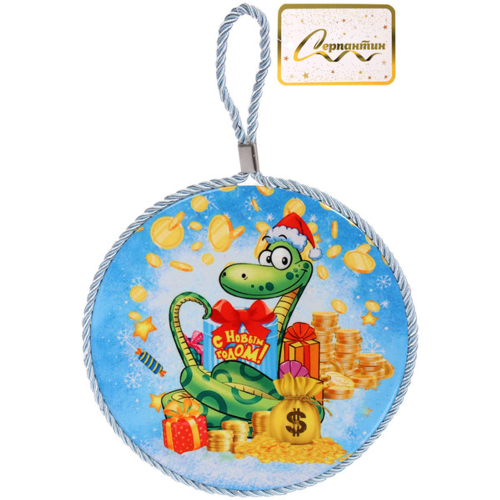 Подставка под горячее керамика 16см «Денежный змей Ронни»