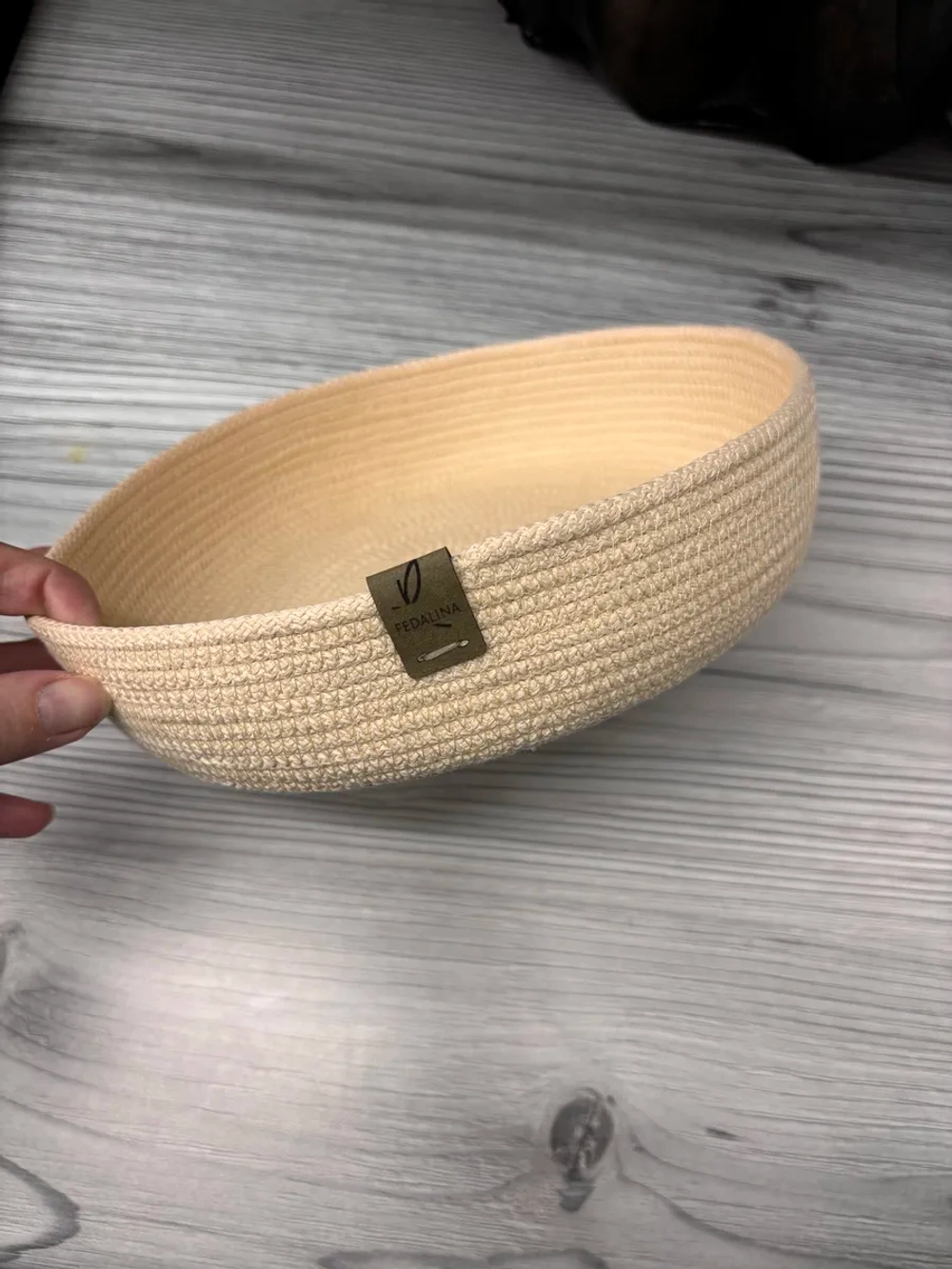 Корзинка - поднос для хранения круглая 22 см