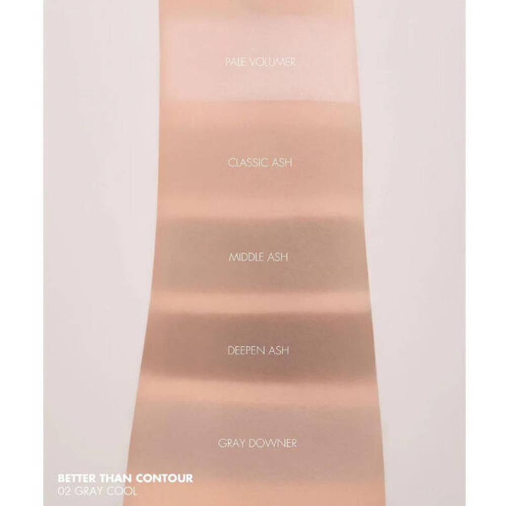 Палетка для контуринга Rom&nd Better Than Contour #02.Gray Cool, 20.5г