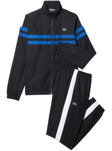 Теннисный костюм Lacoste Tennis Printed - black/blue/white