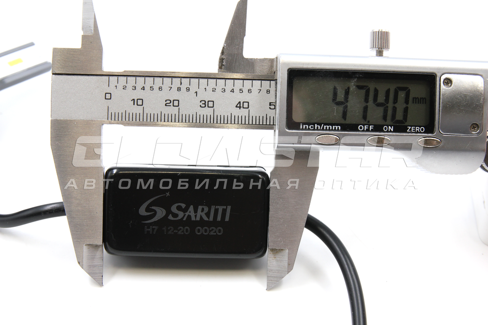 Светодиодные лампы H7 Sariti F6 5500K, 12V, 45W, EMC (комплект, 2шт)