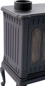 Печь-камин чугунная "Сибирь" 6 кВт