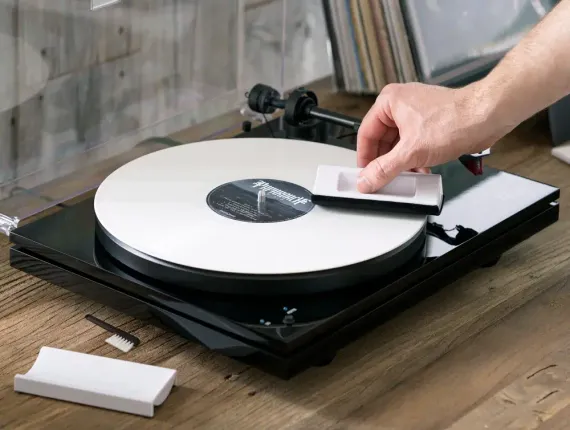Analog Renaissance Record Velvet Brush White