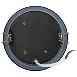 Встраиваемый светильник влагозащищенный ЭРА KL95 SBK GX53 IP44 черный | Влагозащищенные встраиваемые светильники