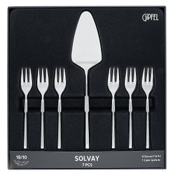 Набор столовых приборов для десерта Gipfel Solvay 52496 7 предметов