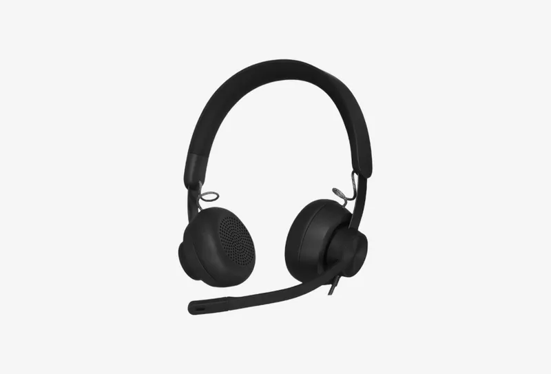 Проводные наушники Logitech Headset Zone Wired UC черный 2020