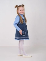 Сарафан вязаный для девочки