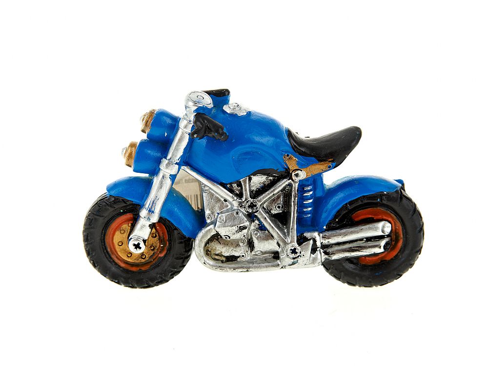 Фигурка декоративная (магнит) "Мото" 8,5*2*5см. (4вида) (min12) (полистоун) (транспортная упаковка)